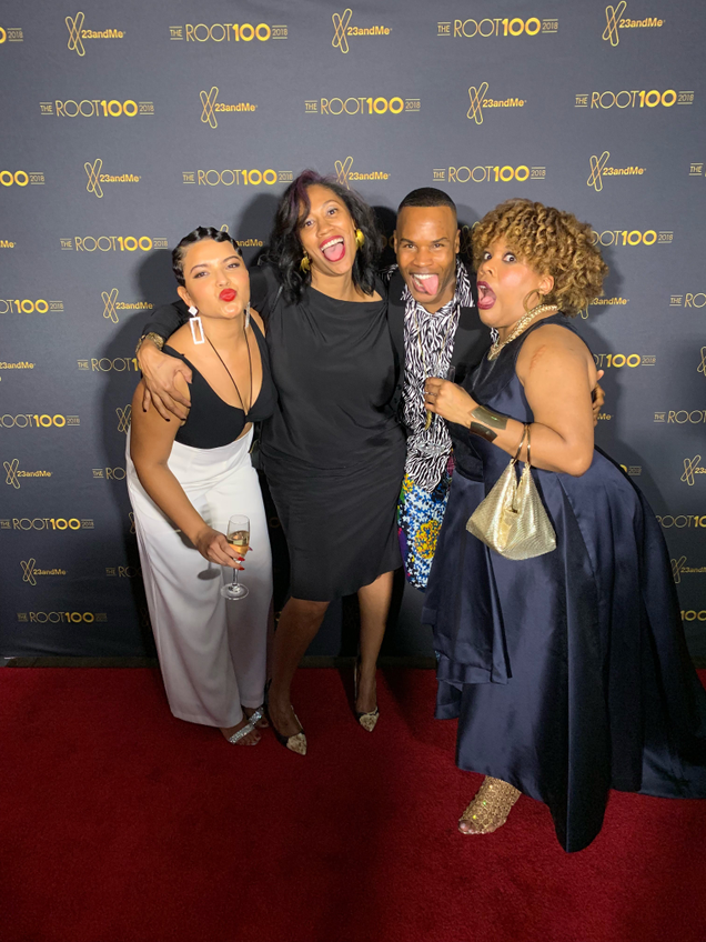 (l-r) Ashley Velez, Angela Bronner Helm, Corey Townsend and Danielle Belton